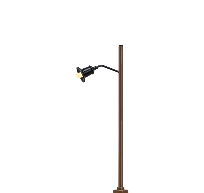 84061 - Holzmastleuchte, Stecksockel mit LED
