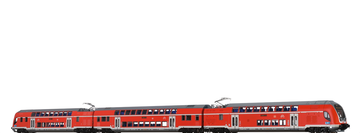 44588 - TWINDEXX Vario® Doppelstock-Triebzug DB AG, 3er-Set (Nürnberg Hbf)