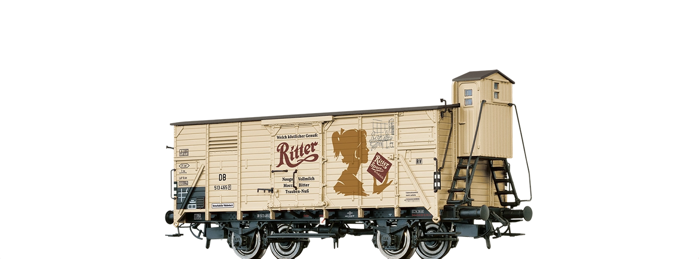 50950 - Gedeckter Güterwagen G10 "Ritter Sport" DB