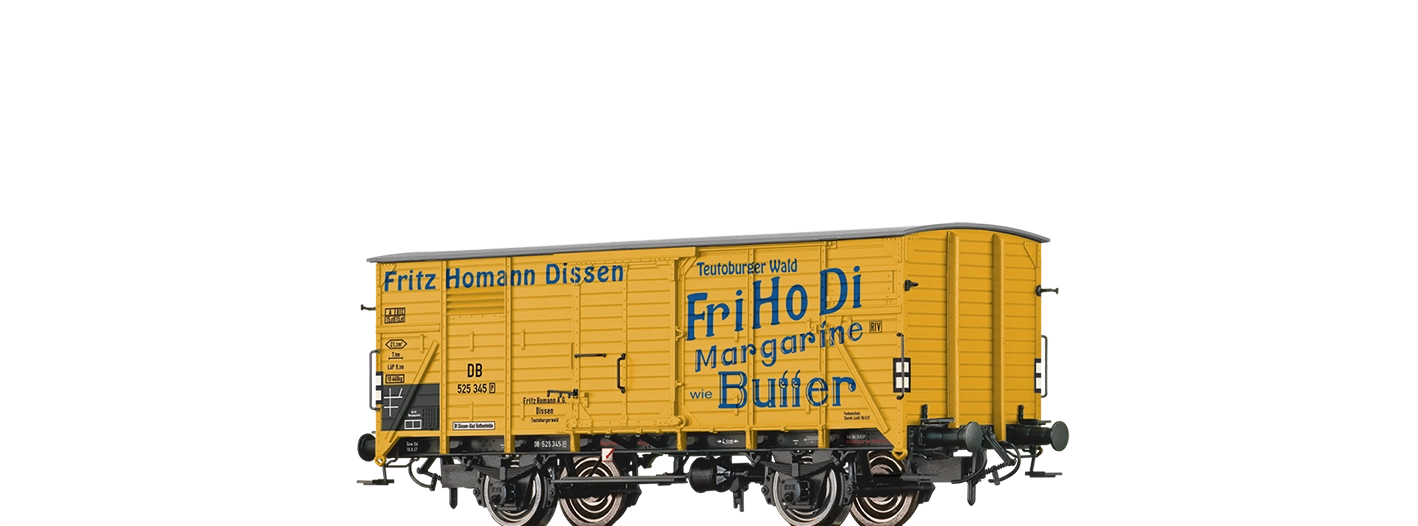 50956 - Gedeckter Güterwagen G10 „Fritz Homann“ DB