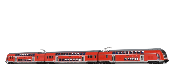 44588 - TWINDEXX Vario® Doppelstock-Triebzug DB AG, 3er-Set (Nürnberg Hbf)