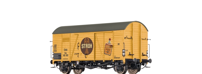 47938 - Gedeckter Güterwagen Gms "Stroh Rum" ÖBB