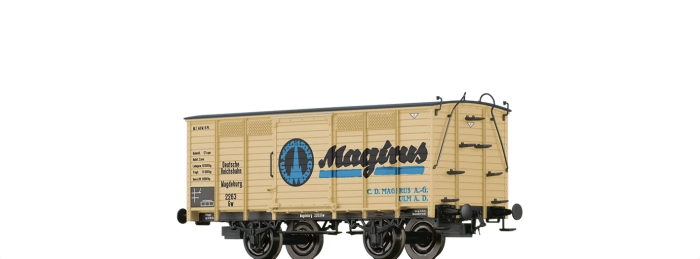 48048 - Gedeckter Güterwagen Gw "Magirus" DRG