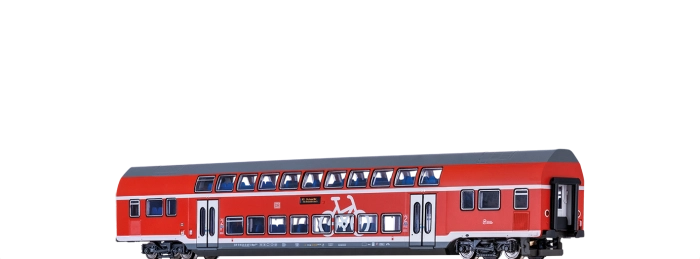 64541 - TWINDEXX VARIO® Doppelstock-Mittelwagen DB AG, 2. Klasse (Stralsund Hbf)
